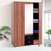 Cheap Wooden 3 Door Bedroom Wardrobe